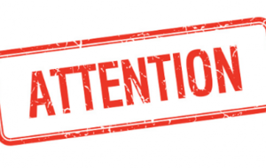 Indisponibilité gymnase Berty Albrecht