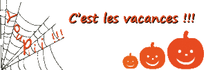 Créneaux vacances Toussaint 2025