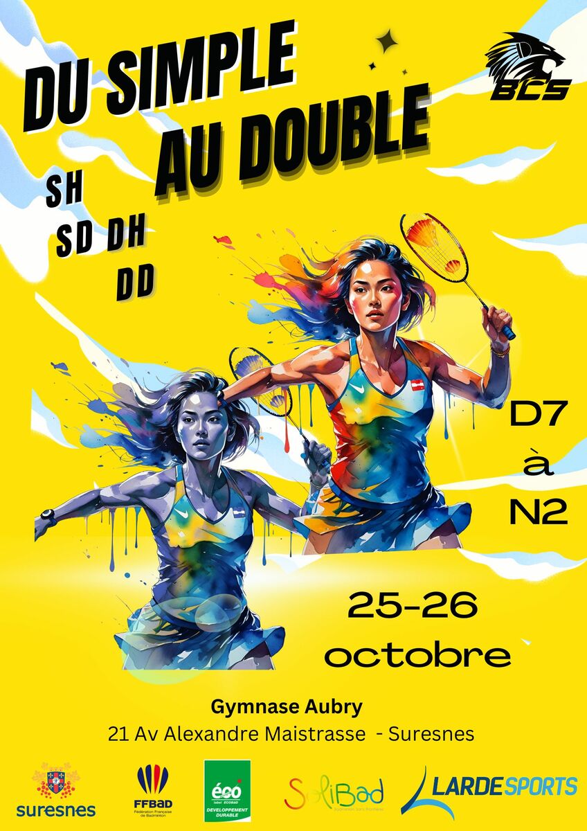 Tournoi de Suresnes  "Du simple au double"