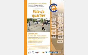 Fête du quartier Écluse-Belvédère