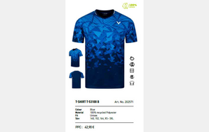 Maillot Victor Bleu Homme/Enfant