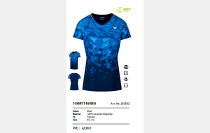 Maillot Victor Bleu Femme