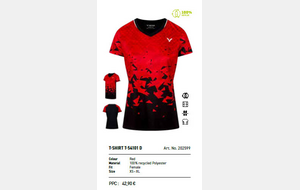 Maillot Victor Rouge Femme